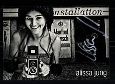 Alissa Jung  Autogrammkarte Original Signiert + F 8611