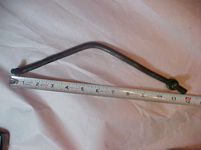 12 In. Shifter Linkage Rod Unmarked, Vintage, Hurst Muncie Super T10 Saginaw (b)