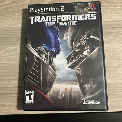 Transformers: The Game (PS2) - CIB, Tested & Works!