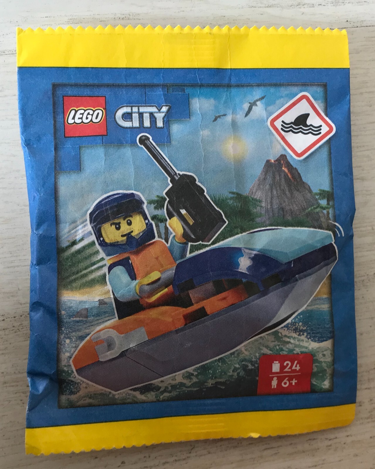 LEGO SET POLIBAG MINIFIGURE CITY EXPLORER FIGURINE SU JET SKI 952309