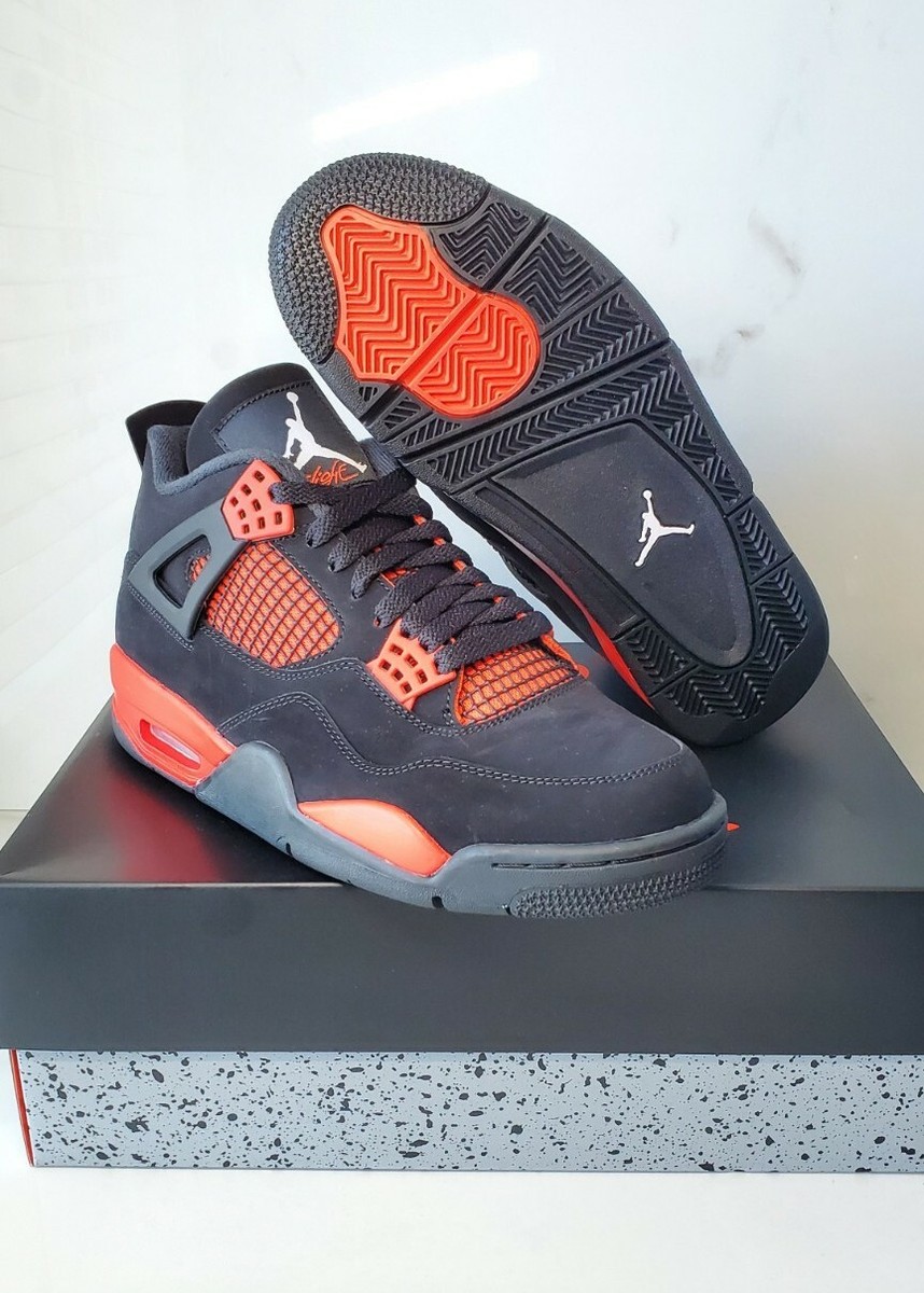 Nike Air Jordan 4 RETRO Red Thunder Black Crimson CT8527-016 Men's
