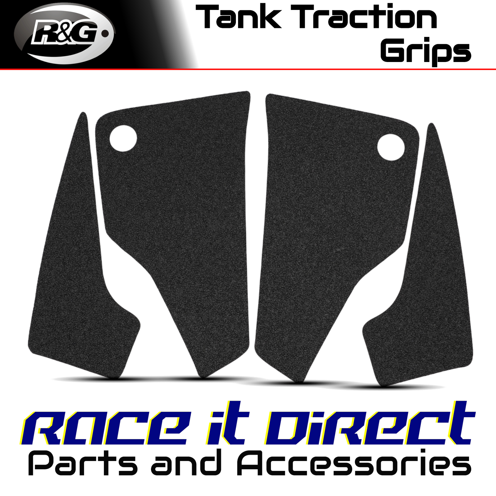 Tank Traction Grips for Yamaha Tracer 7 GT 2025-2026 R&G