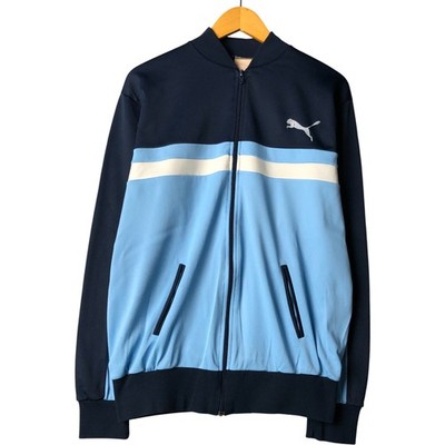 Vintage 80'S Puma Track Jacket Made in France Men's Size L