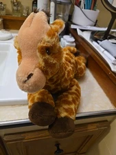 Giraffe Plush Wild Republic Small Stuffed Animal Sewn Eyes K & M International
