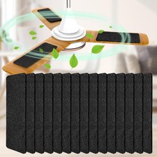 Ceiling Fan Filters for Blades, 15Pcs Activated Coconut Shell Carbon Ceiling Fan