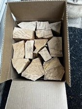 Cherry Wood Chunks for Smoking BBQ Grilling Cooking Smoker (10 +LBS)