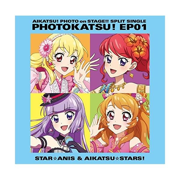 [CD] Aikatsu Photo on Stage Split Single PHOTOKATSU EP 01 Official Exclusive