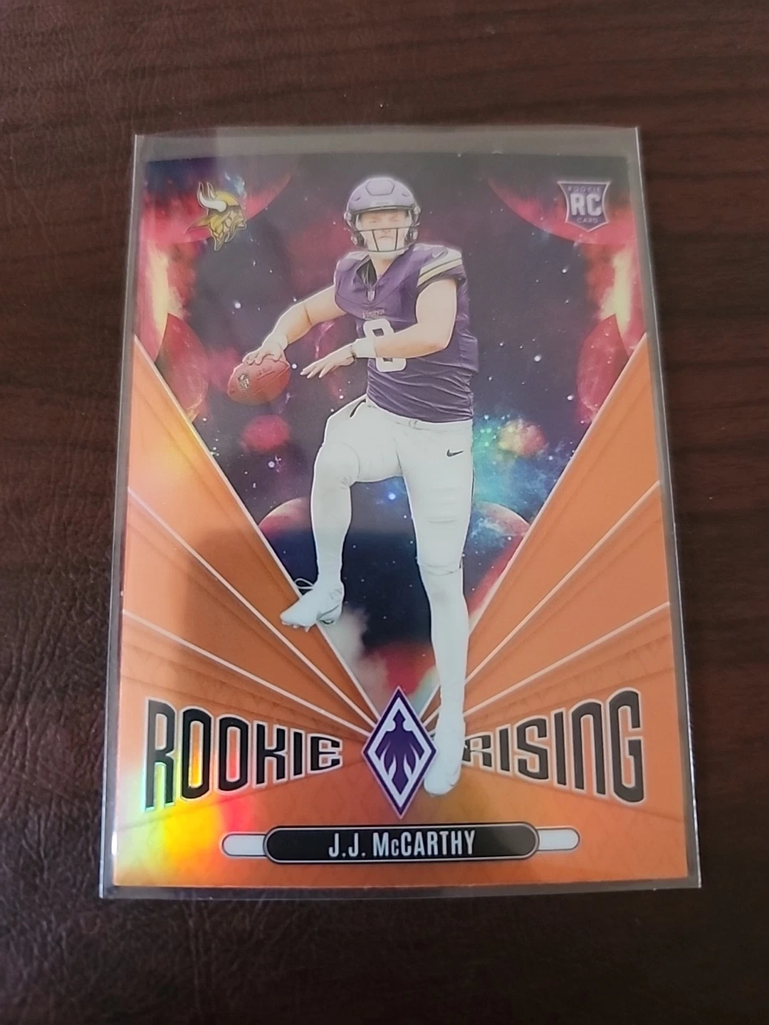 2024 Panini Phoenix - Orange Rookie Rising JJ McCarthy #RR-JMY RC