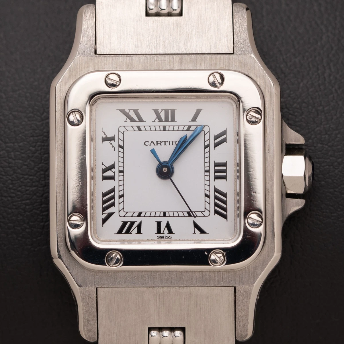 CARTIER Santos GalbeeSM white Dial Automatic Ladies Watch_951031 Cartier Santos Mechanical Automatic Watches Women main image 3