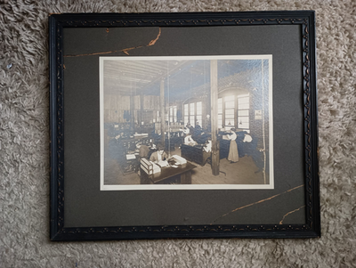 #ad Old Antique Picture amp; Frame pic 8x6 frame 13x11 factory in Muskegon MI $14.99