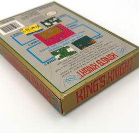 1989 King's Knight (NES, Nintendo) CIB Rare w/all inserts and MINT poster!