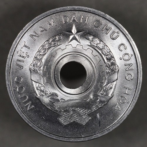 1958 North Vietnam 5 Xu Uncirculated