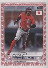 2022 Topps Japan Edition Cherry Blossoms 11/99 Cesar Hernandez #80 16we