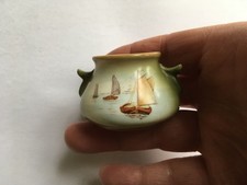 C1905-10 THE FOLEY CHINA Co SMALL POT WITH SAILING BOATS&MILL&WINDMILL SCENES