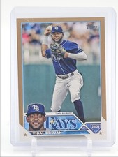 VIDAL BRUJAN 2023 TOPPS SERIES TWO BASEBALL GOLD RAYS #613 /2023 Q5939