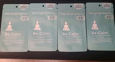  The Good Patch "Be Calm" HEMP Patches! 4 Packs 16 Patches! Sleep Relax Calm 