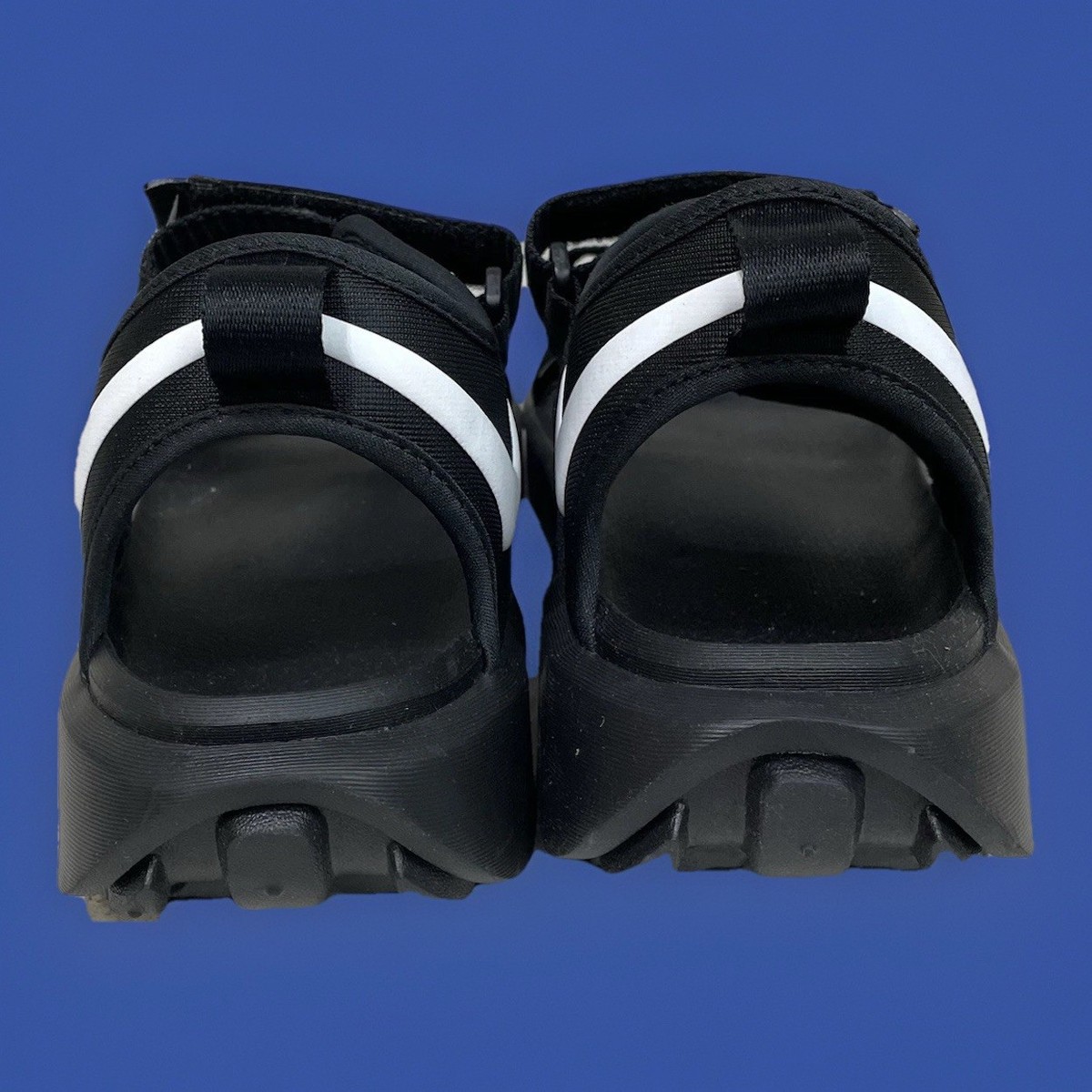 Nike Vista Black White Sandals Men Size 13 DJ6606-001 Brand 