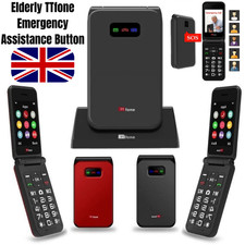 TTfone TT760 Flip 4G Big Button Mobile Phone for Elderly SOS Camera Folding Cell