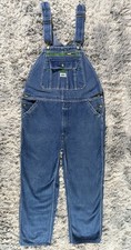 Vintage Liberty Carpenter Overalls Tagged Size 36x32 Blue Denim Bib Workwear