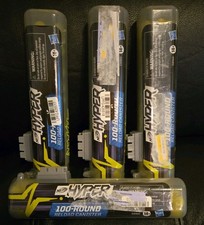 4 NERF Hyper 100-Round Refill Canister 100 Rounds, Sealed