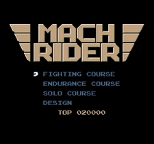 Mach Rider - NES Nintendo Game