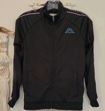 Kappa Full Zip Logo Tape Artem 2 Track Training Jacket w/ Pockets, Youth 12