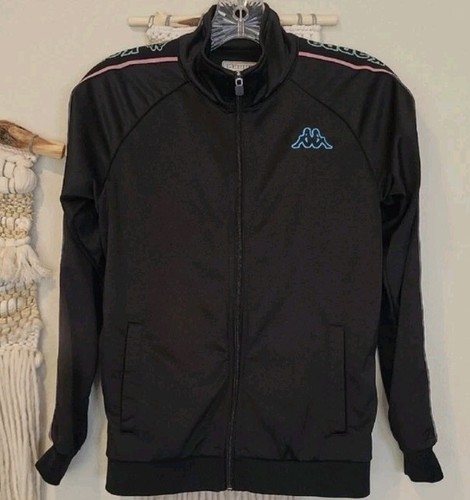 Kappa Full Zip Logo Tape Artem 2 Track Training Jacket w/ Pockets, Youth 12