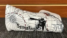 Embroidered Spyglass Hill Blade Putter Head Cover Treasure  Map