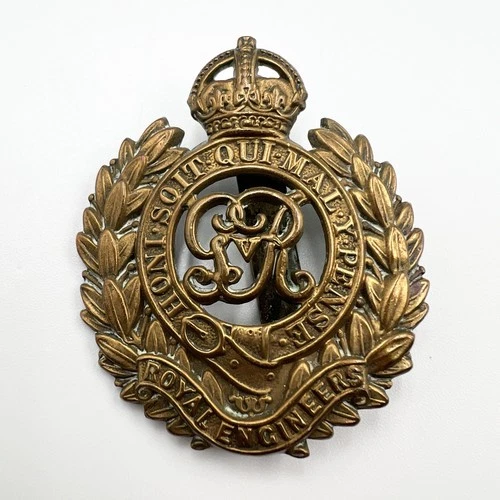 Genuine WW1 Royal Engineers Cap Badge