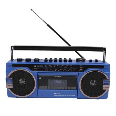 Portable Cassette Player, Retro Blueooth, AM FM SW Radio Stereo Cassette Tape M