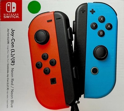 Nintendo Switch Joy-Con L/R Neon Red/Neon Blue (open box)