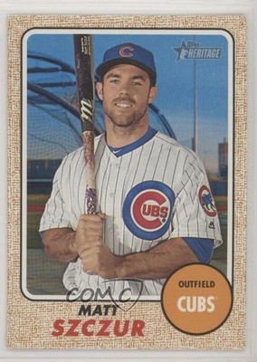 2017 Topps Heritage Matt Szczur #224 3c7