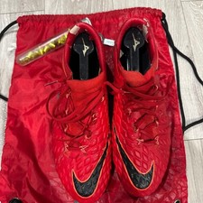 Nike Hypervenom Phantom III SG ACC US 10 UK 9 Football Cleats University Red