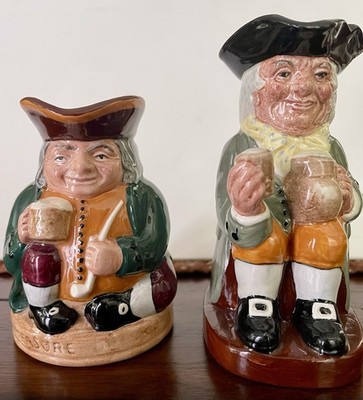 Royal Doulton Honest Measure  4  Toby Jug and Happy John 5.5 