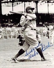 1932 BABE RUTH 8X10 SIGNED PHOTO THE SHOT AUTOGRAPH NY YANKEES SIGNATURE REPRINT