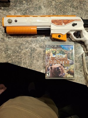 Big game hunter 2012 shotgun bundle playstation 3 WITH DONGLE Tested Working
