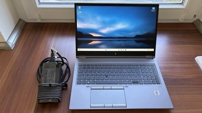 HP ZBook Fury 15 G7 i7 10850H 64GB RAM 768GB SSD NVIDIA Quadro T1000, Windows 11