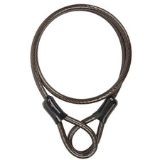Security Cable with Loops, 10MM Heavy Duty Lock Cable, 4FT 7FT 10FT 15FT 25FT...
