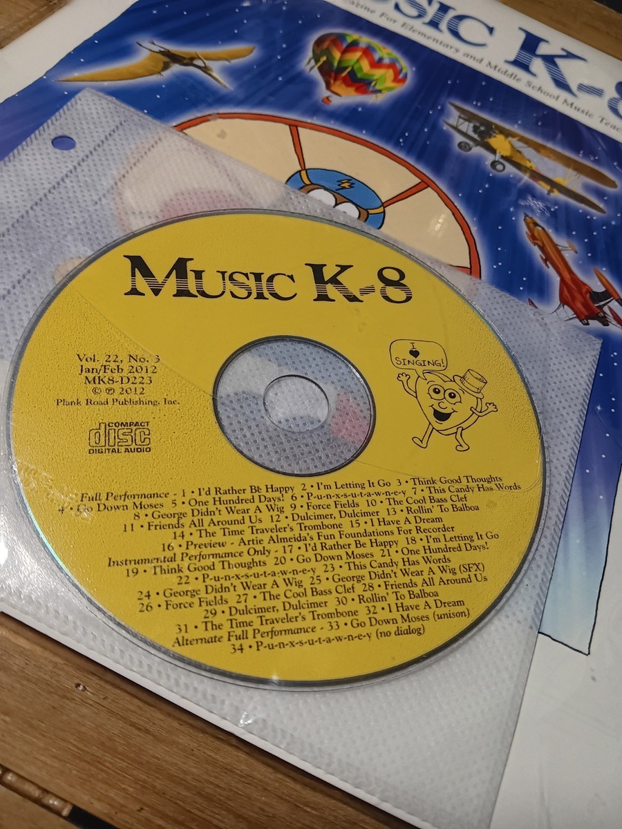 Music K-8 Magazines Vol. 22 January/February 2012 with CD Winter