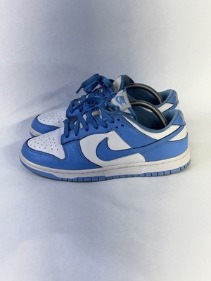 Nike Dunk Low UNC (2021) Size 8.5 Preowned DD1391 102 White/UNC blue 