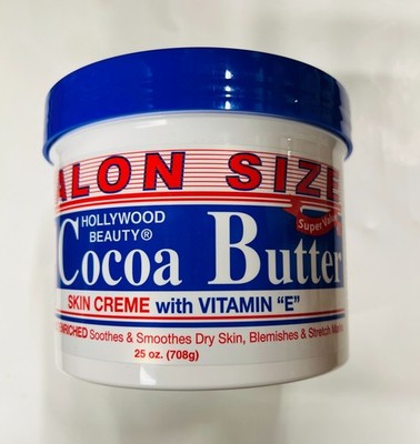 Hollywood Beauty Kakaobutter Hautcreme mit Vitamin E - SALONGRÖSSE 25oz (708g)