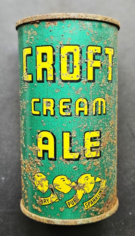 CROFT CREAM ALE  "Lemonheads" - FT - IRTP - Croft Brwg - Boston, MA