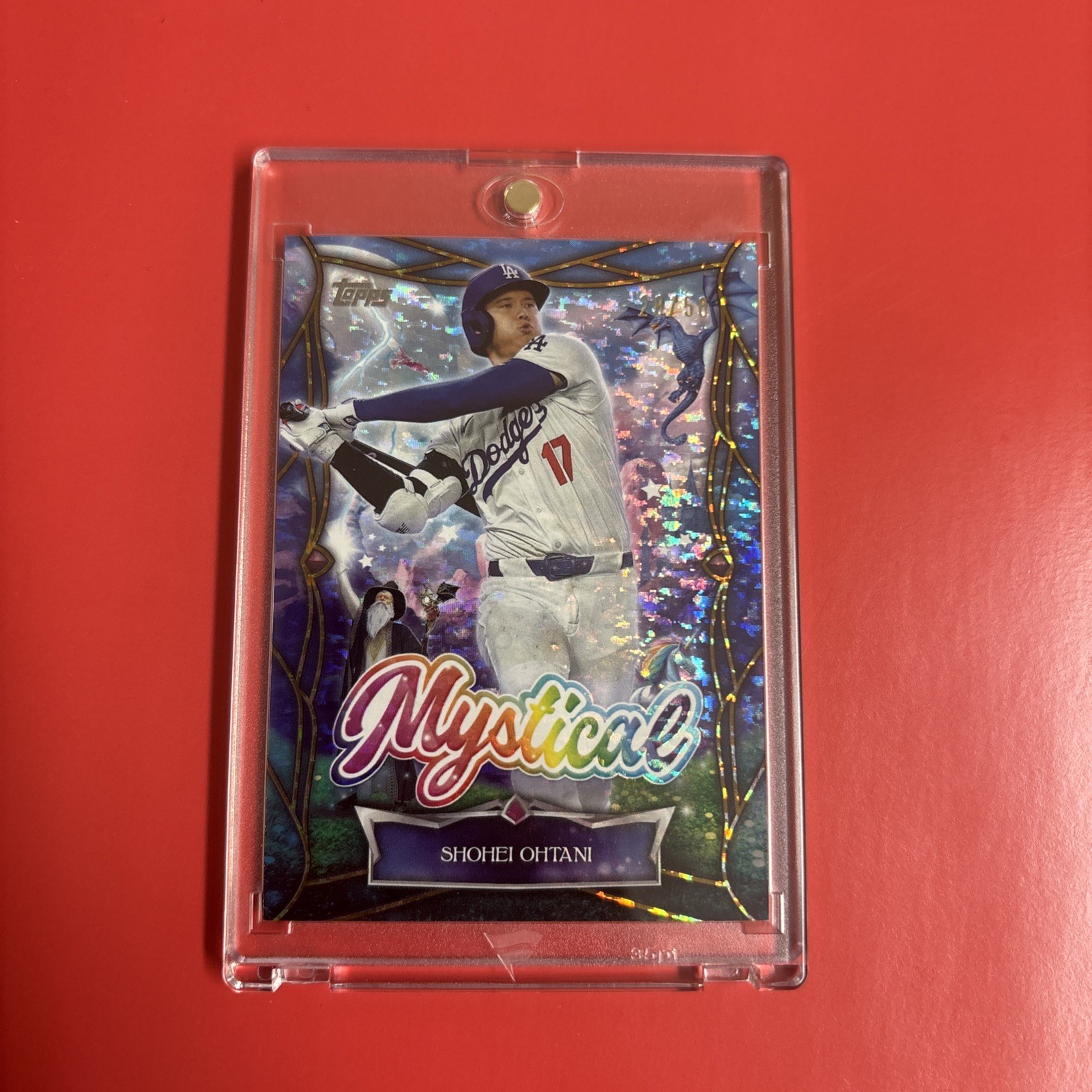 Shohei Ohtani 2025 Topps Update #MYS-9 Mystical - Gold Foil /50 