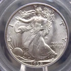 1938 "P" Walking LIBERTY Half Dollar 50c PCGS MS62 #911 Uncirculated ECC&C, Inc.