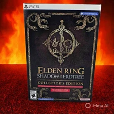 Elden Ring: Shadow of the Erdtree Collectors Edition (PS5) Statue+Book BRAND NEW