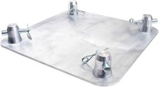 12" x 12" Aluminum Base Plate - Durable Support for Square Truss Structures
