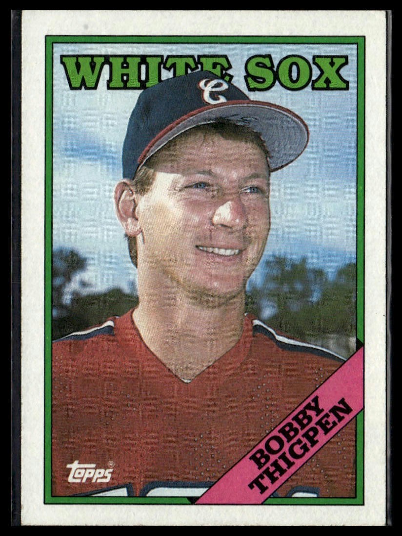 Bobby Thigpen Topps 1988 Topps #613 Chicago White Sox A37