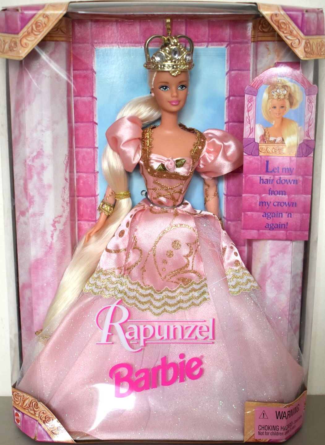 1997 Playline Collector RAPUNZEL Vintage Blonde Barbie