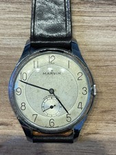 Uhr Watch Marvin Manual Vintage Swiss Rare 37mm