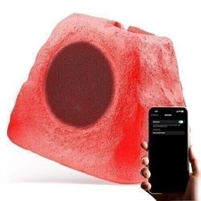 Solar Rock LED Speaker Outdoor Bluetooth Multi-Link Waterproof Wireless Audio